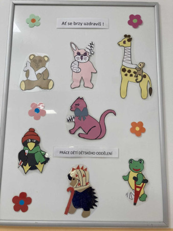 Výtvarné tvoření „Zraněná zvířátka“