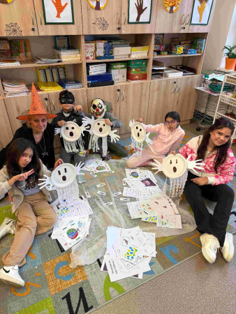 Strašidelné vyučování ve 4. třídě 