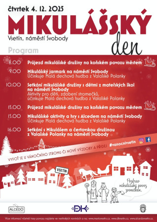 4. 12. " Mikulášská družina před školou "