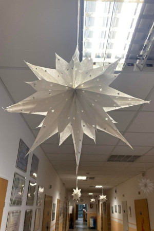 Předvánoční čas na dětském oddělení 