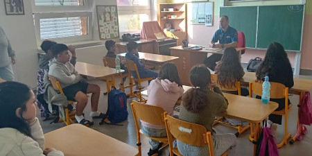 Beseda s městskou policií na 1.stupni