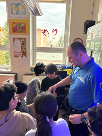 Beseda s Městskou policií ve 4. třídě