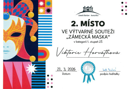 Úspěch ve výtvarné soutěži