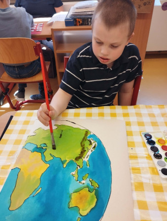 Den Země ve třídě 1S