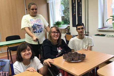 První podzimní pečení muffinů ve školním klubu 